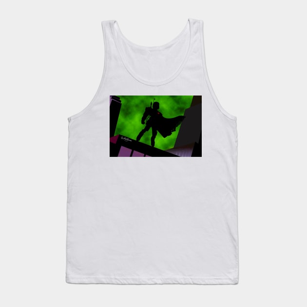 Fettman: The Animated Series Green Tank Top by LuieBCartoons